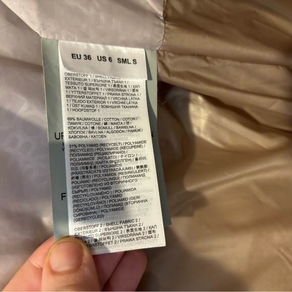 BOGNER Alesa Brown Shearling Hooded Down Jacket - Picture 6 of 13